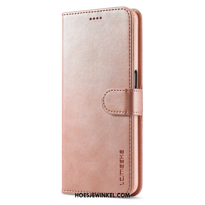 Folio-hoesje voor Oppo A16 / A16s Lc.imeeke Ledereffect