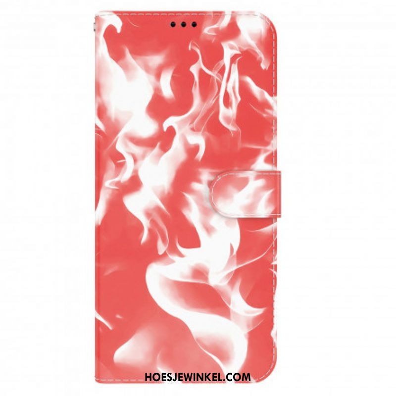 Folio-hoesje voor Oppo A54 5G / A74 5G Abstract Patroon