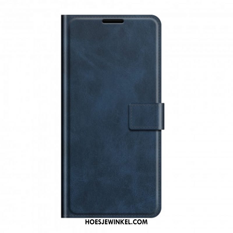 Folio-hoesje voor Oppo A94 5G Slank Extreem Leereffect