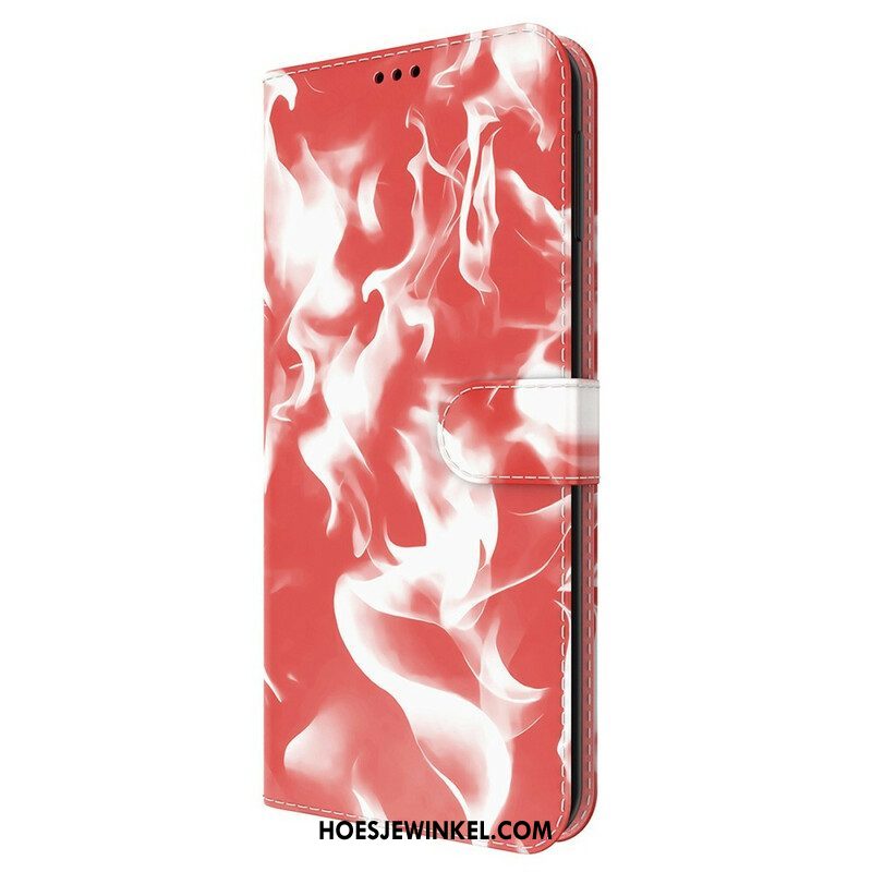 Folio-hoesje voor Oppo Find X3 Neo Abstract Patroon