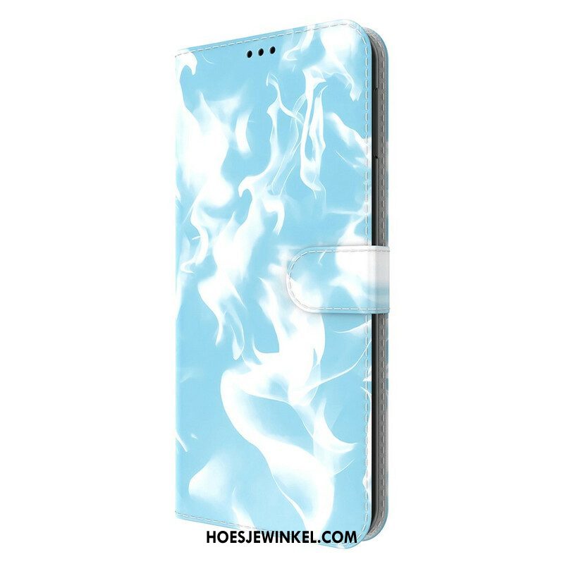 Folio-hoesje voor Oppo Find X3 Neo Abstract Patroon