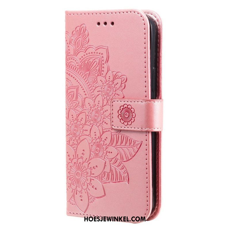 Folio-hoesje voor Oppo Find X5 Lite Mandala Met Koord