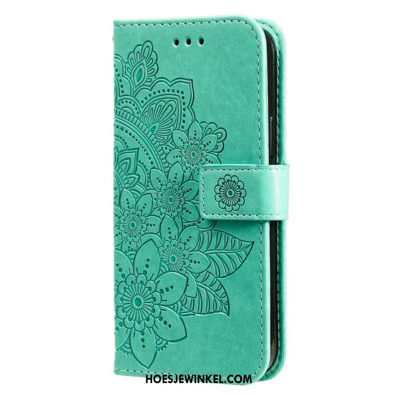 Folio-hoesje voor Oppo Find X5 Lite Mandala Met Koord