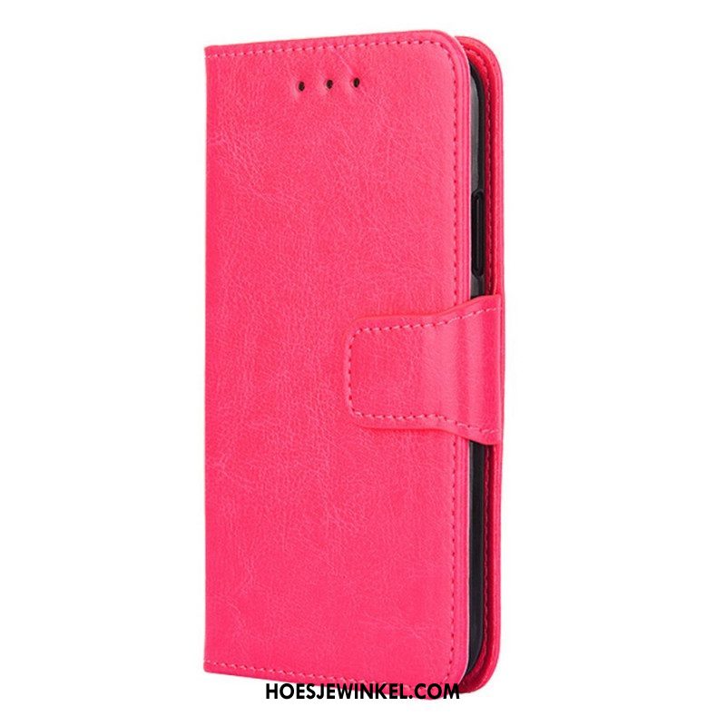 Folio-hoesje voor Oppo Find X5 Pro Retro Lederen Stijl