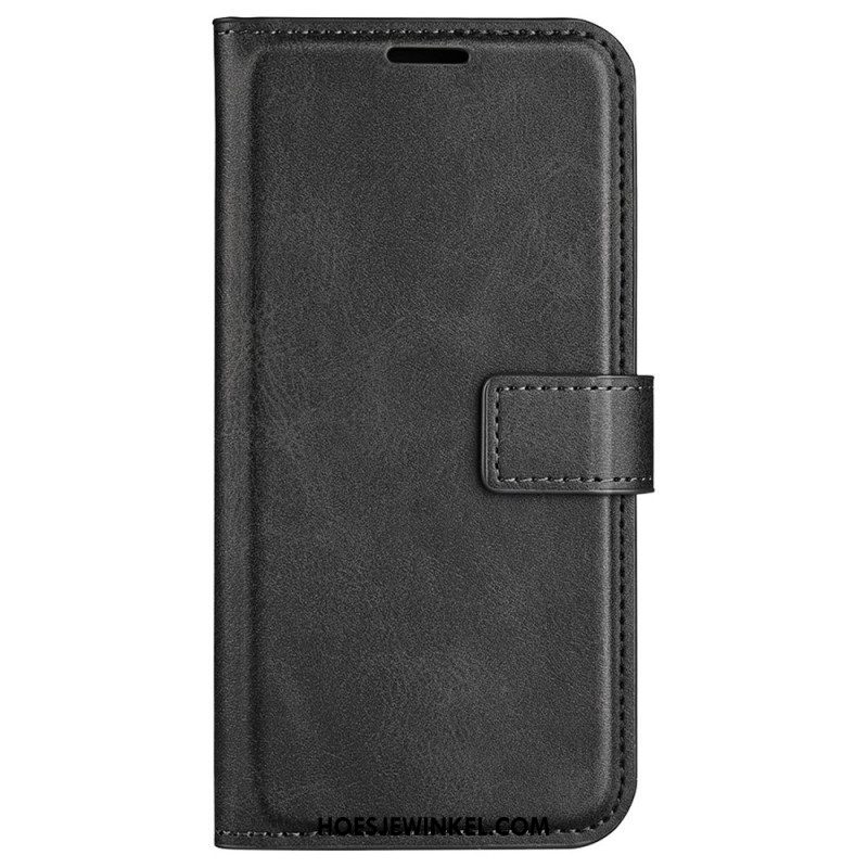 Folio-hoesje voor Oppo Find X5 Slank Extreem Leereffect