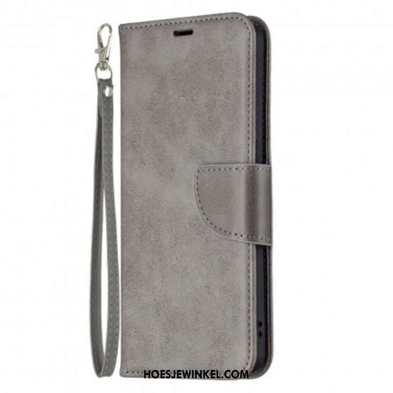 Folio-hoesje voor Oppo Reno 6 5G Flip Case Gladde Flap Schuin