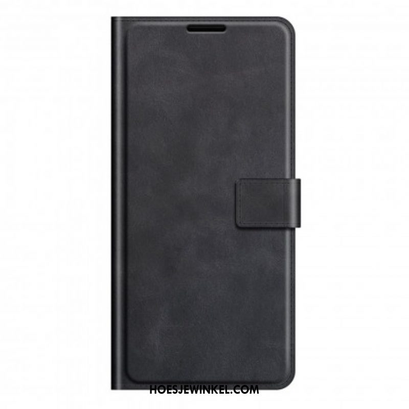 Folio-hoesje voor Oppo Reno 6 5G Slank Extreem Leereffect