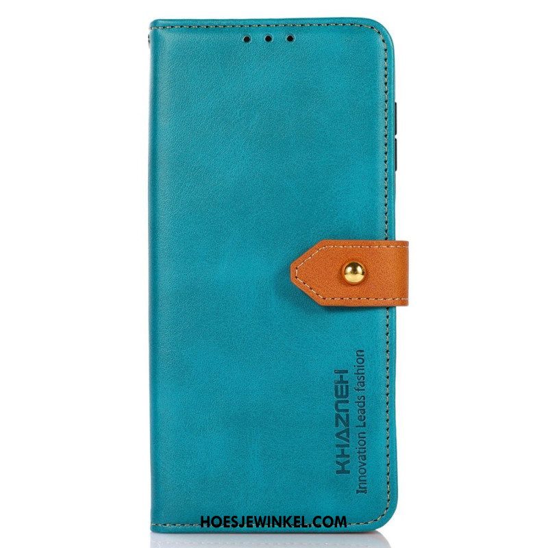 Folio-hoesje voor Oppo Reno 7 Met Khazneh-riem