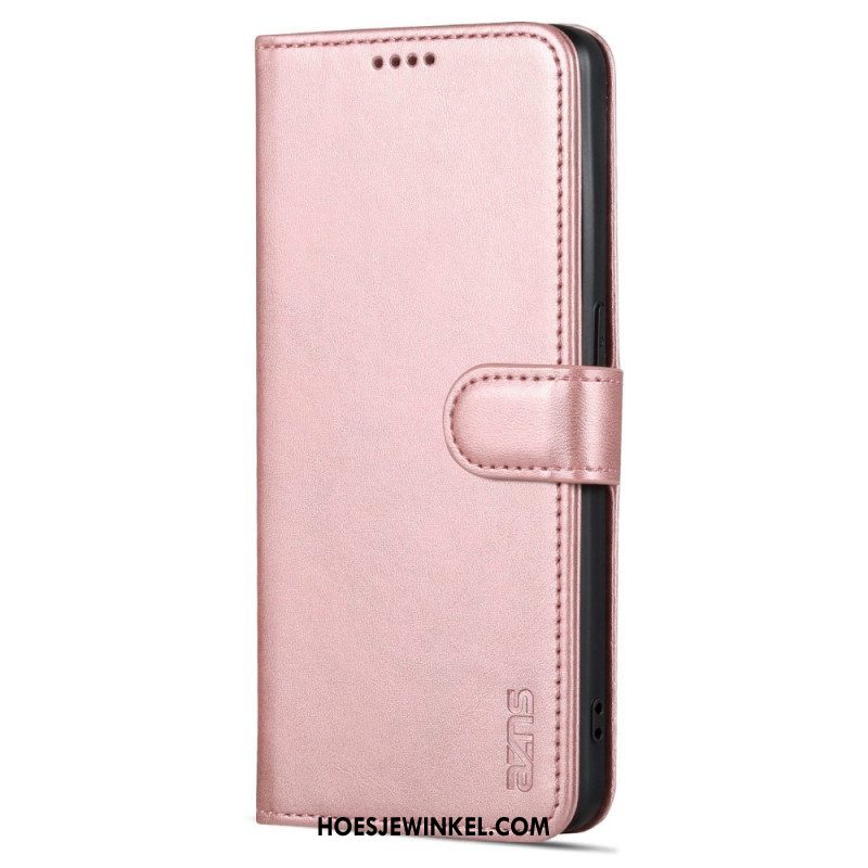 Folio-hoesje voor Oppo Reno 8 Lite Azns Leerstyling