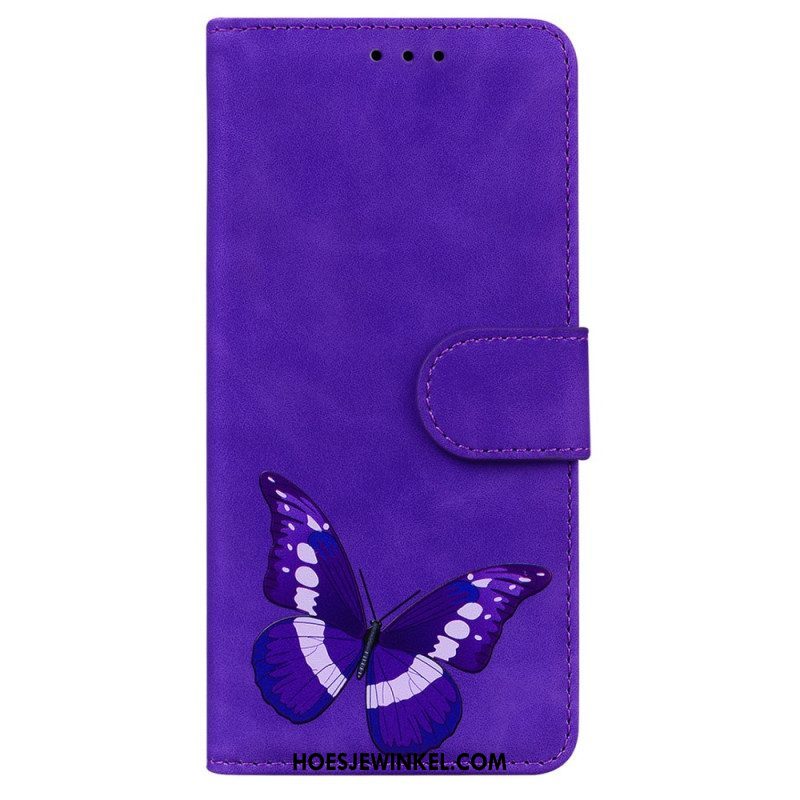 Folio-hoesje voor Oppo Reno 8 Lite Vlinder