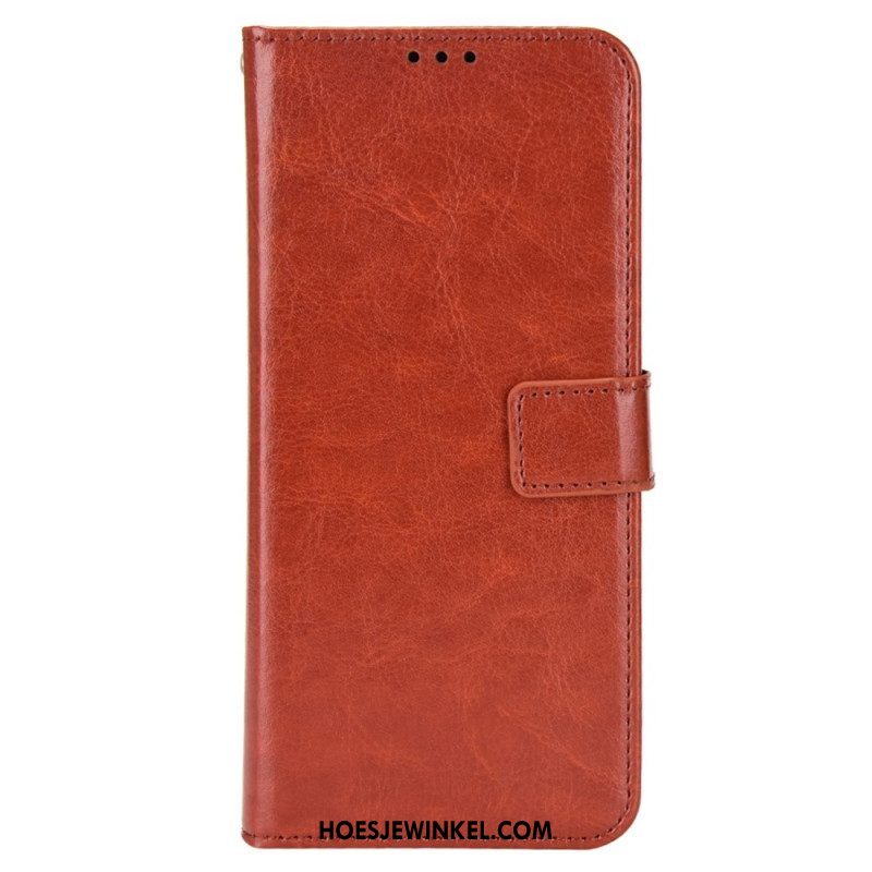 Folio-hoesje voor Oppo Reno 8 Met Ketting Faux Leather Flashy Met Riem