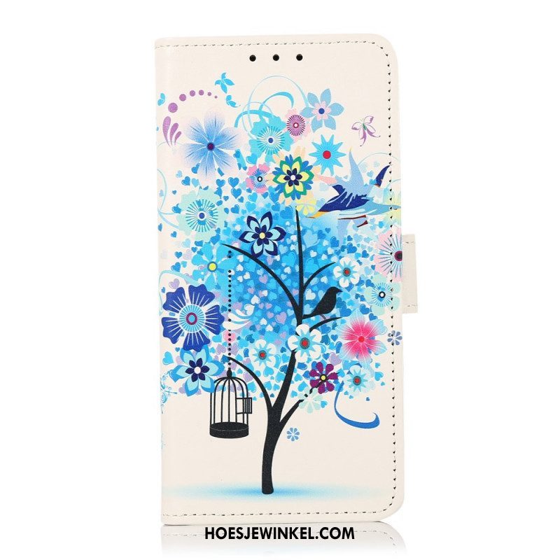 Folio-hoesje voor Samsung Galaxy A13 5G / A04s Kleur Pailletten