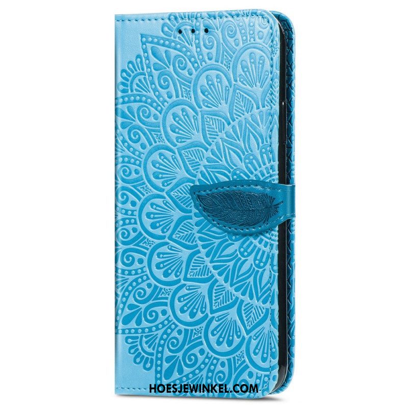 Folio-hoesje voor Samsung Galaxy A13 5G / A04s Schuine Riemsluiting