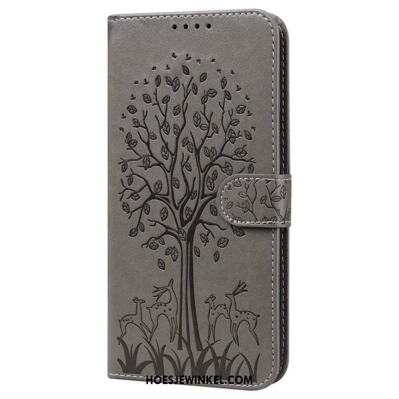 Folio-hoesje voor Samsung Galaxy A13 5G / A04s Strakke Mandala