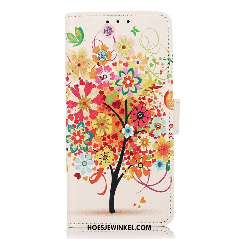 Folio-hoesje voor Samsung Galaxy A14 / A14 5G Bloeiende Boom