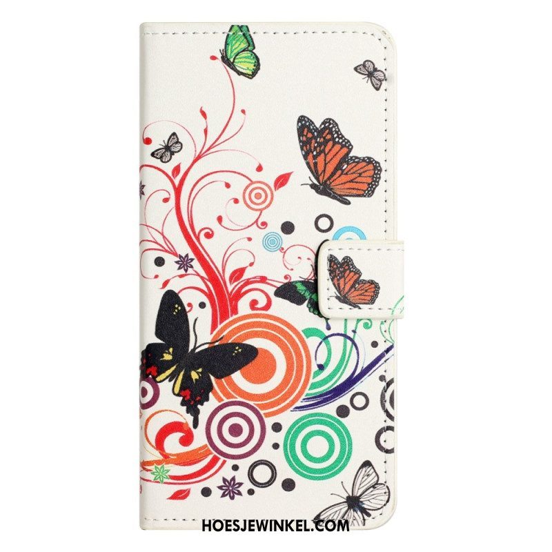 Folio-hoesje voor Samsung Galaxy A14 / A14 5G Robuust Schild