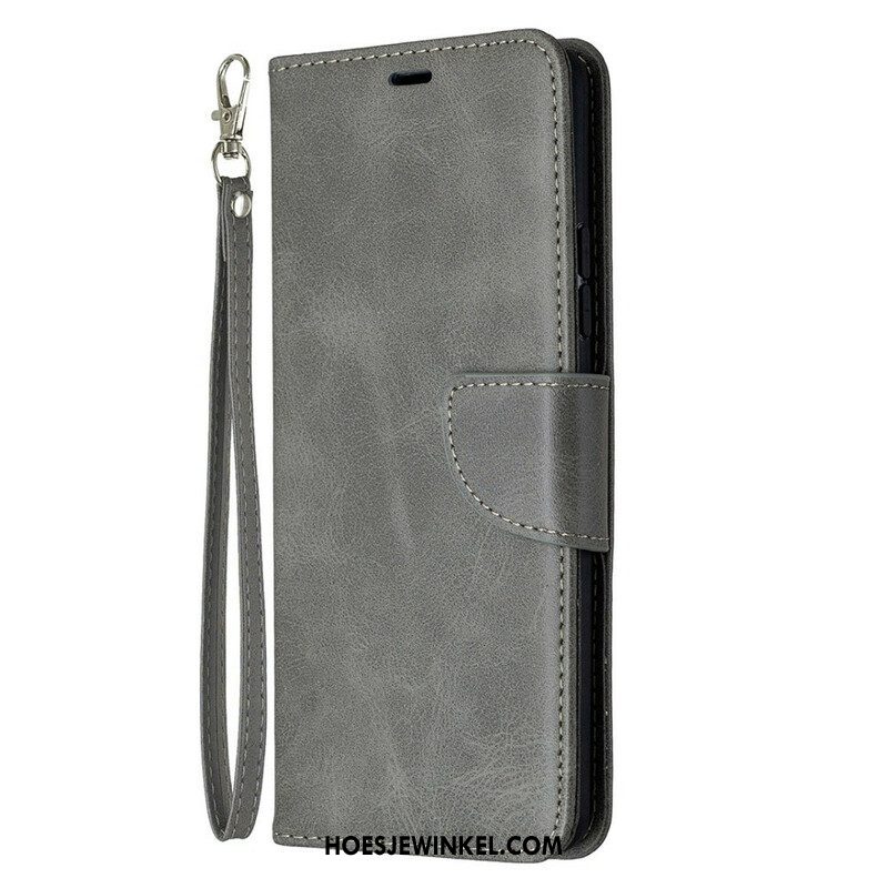 Folio-hoesje voor Samsung Galaxy A42 5G Flip Case Gladde Flap Schuin