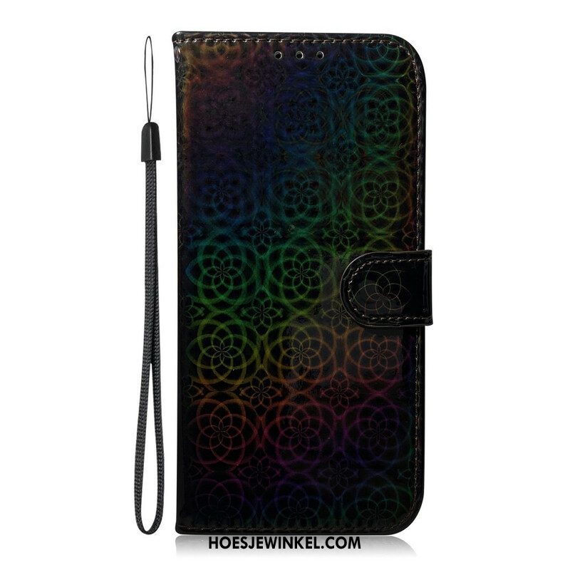 Folio-hoesje voor Samsung Galaxy A42 5G Pure Kleur