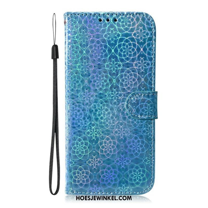 Folio-hoesje voor Samsung Galaxy A42 5G Pure Kleur