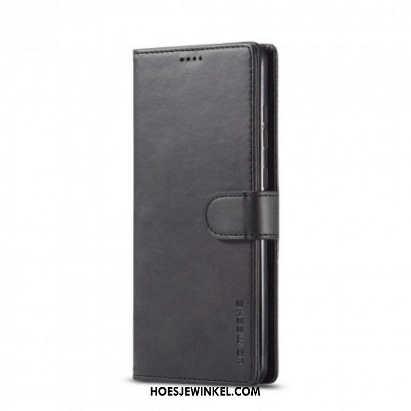 Folio-hoesje voor Samsung Galaxy A52 4G / A52 5G / A52s 5G Lc.imeeke Ledereffect