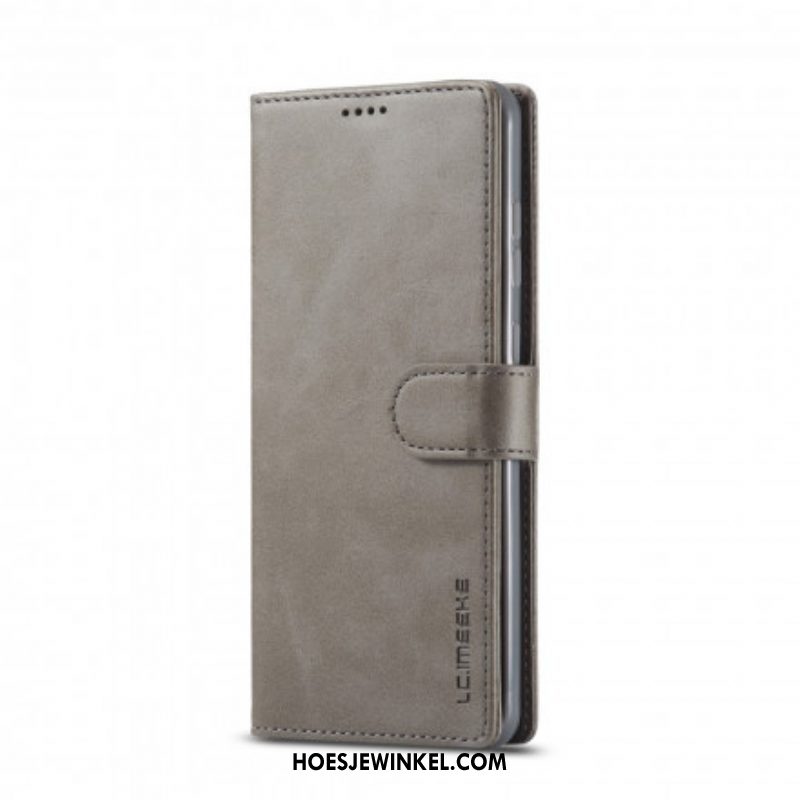 Folio-hoesje voor Samsung Galaxy A52 4G / A52 5G / A52s 5G Lc.imeeke Ledereffect