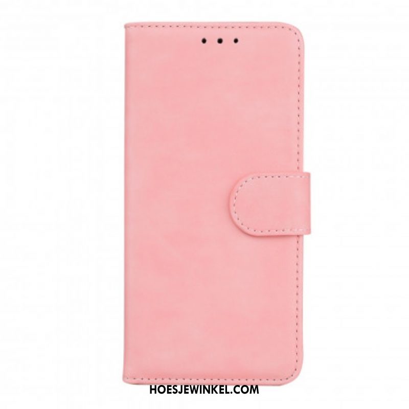 Folio-hoesje voor Samsung Galaxy A52 4G / A52 5G / A52s 5G Vintage Couture Lederen Stijl