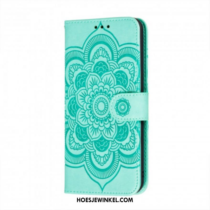 Folio-hoesje voor Samsung Galaxy A52 4G / A52 5G / A52s 5G Volledige Mandala