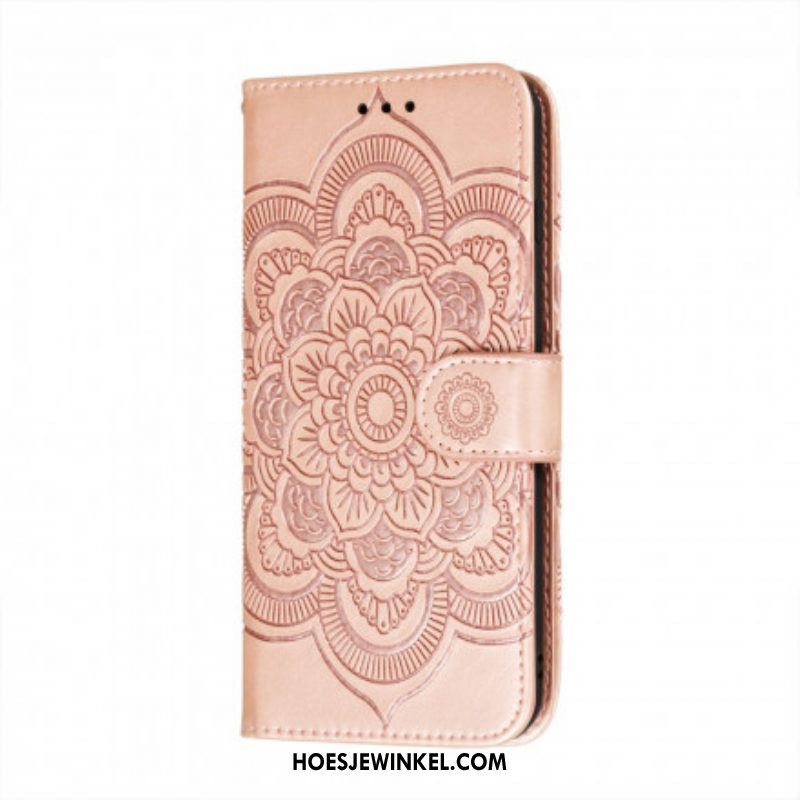 Folio-hoesje voor Samsung Galaxy A52 4G / A52 5G / A52s 5G Volledige Mandala