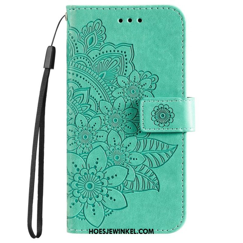 Folio-hoesje voor Samsung Galaxy A53 5G Bloemmandala