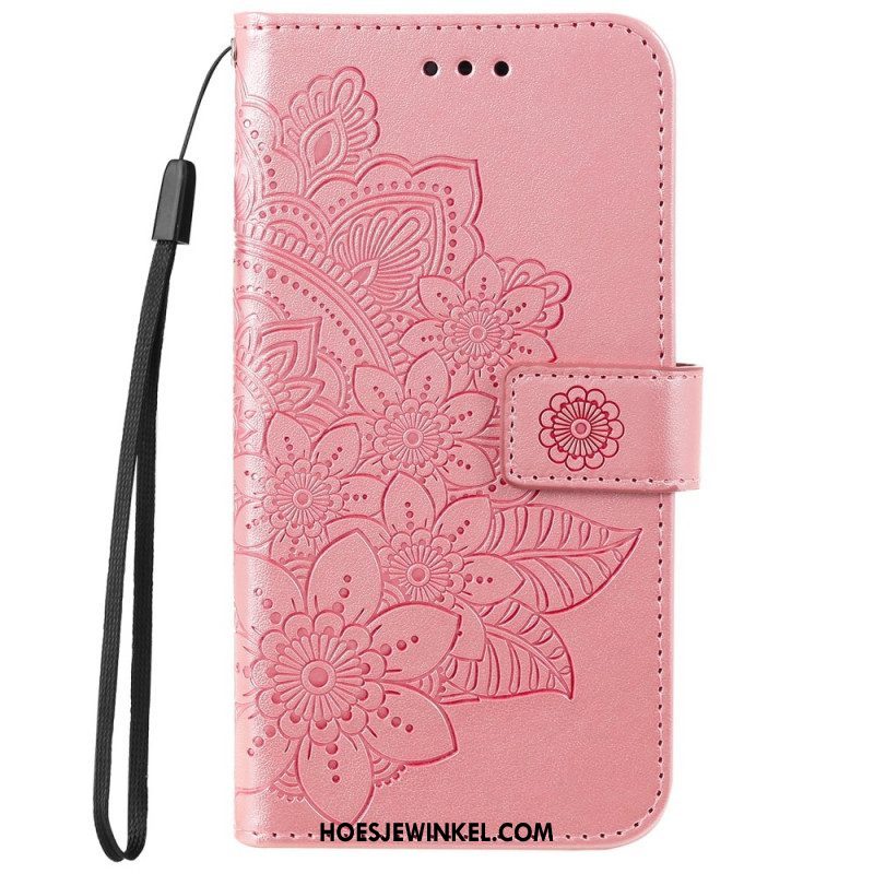 Folio-hoesje voor Samsung Galaxy A53 5G Bloemmandala