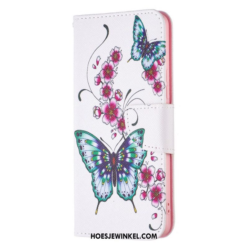 Folio-hoesje voor Samsung Galaxy A53 5G Vlinders