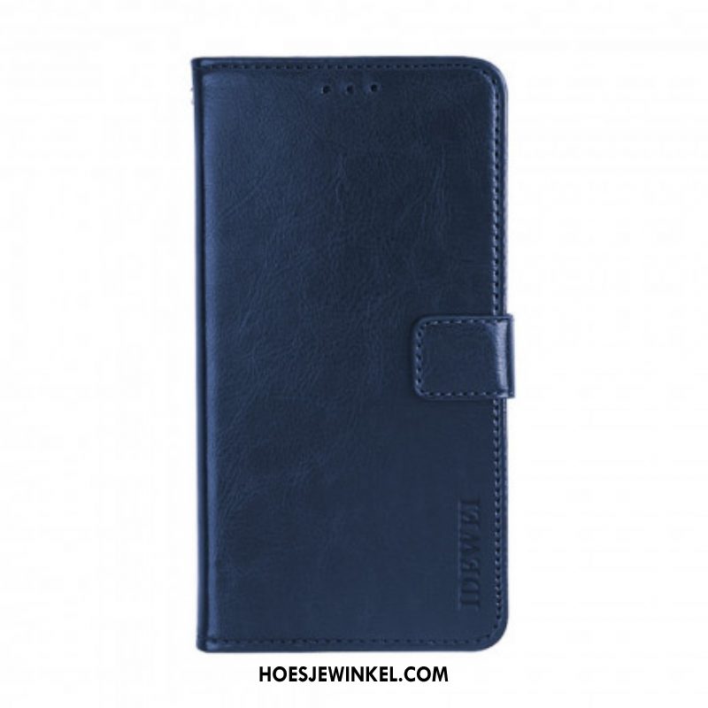 Folio-hoesje voor Samsung Galaxy M12 / A12 Imitatieleer Idewei