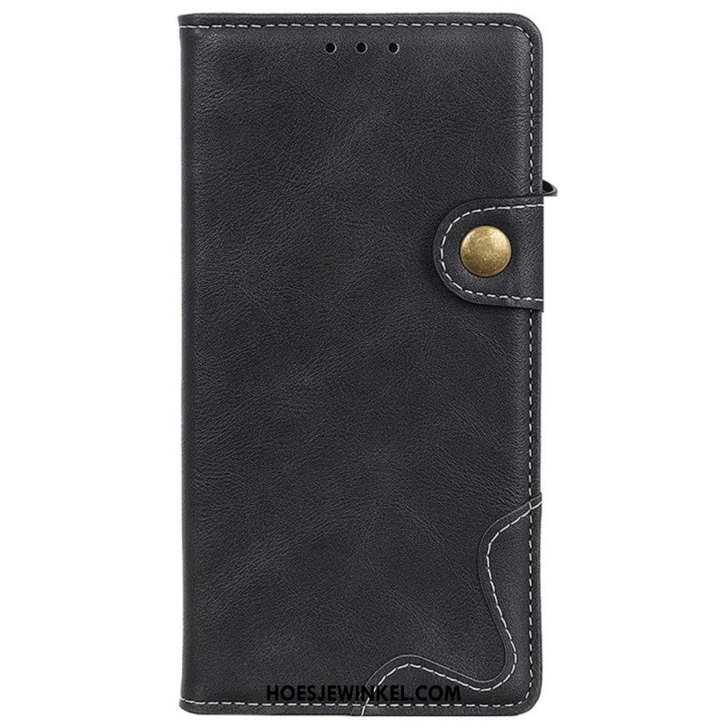 Folio-hoesje voor Samsung Galaxy M13 Artistieke Knop