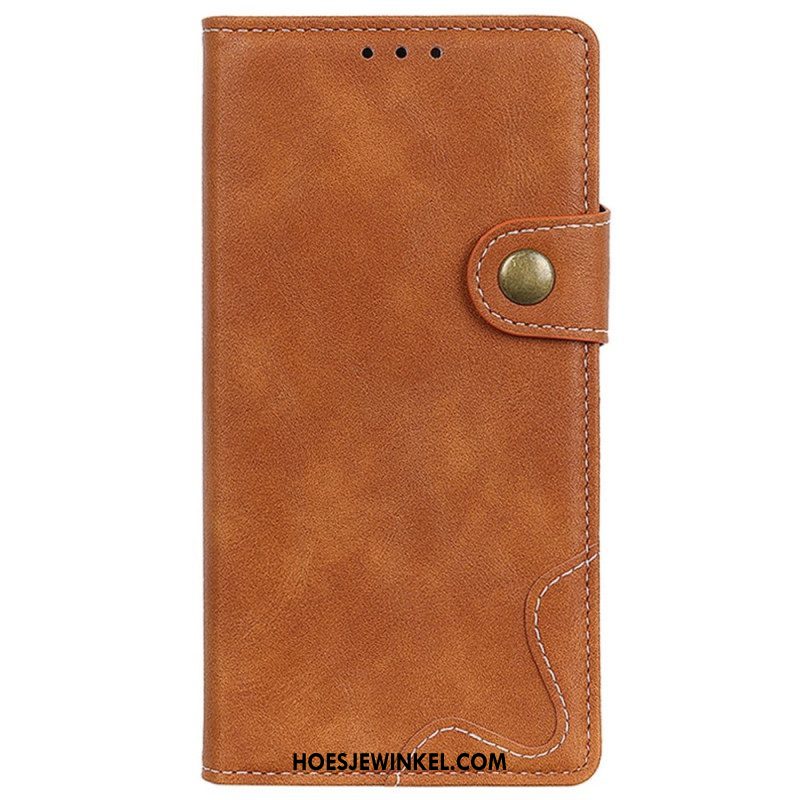 Folio-hoesje voor Samsung Galaxy M13 Artistieke Knop