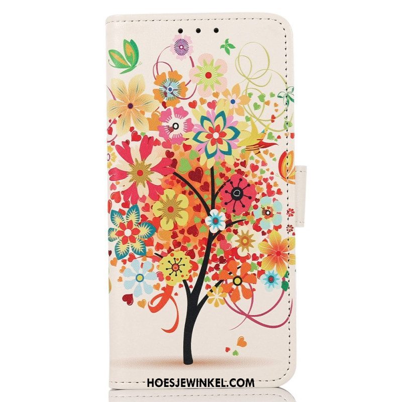 Folio-hoesje voor Samsung Galaxy M13 Bloeiende Boom