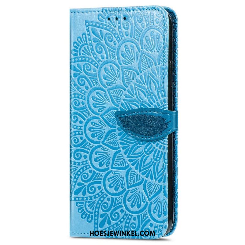 Folio-hoesje voor Samsung Galaxy M13 Stammen Bladeren