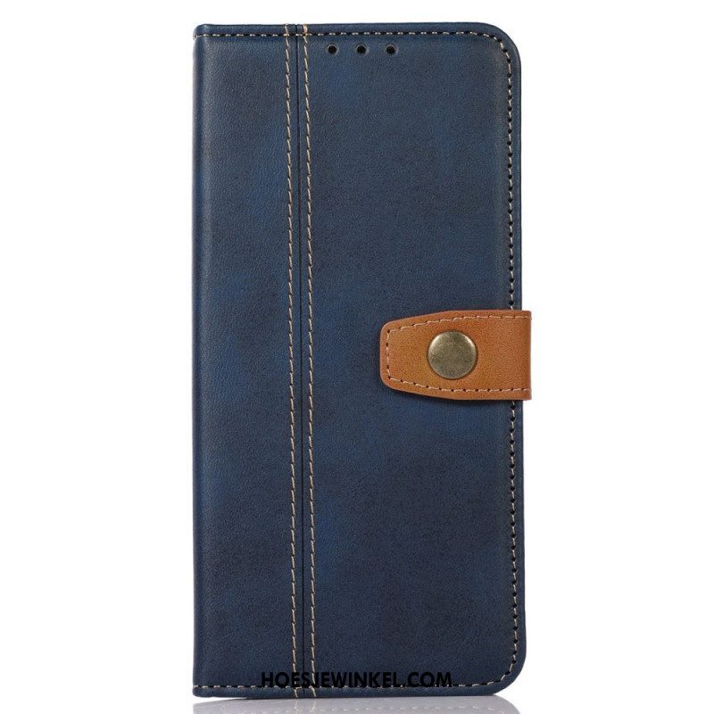 Folio-hoesje voor Samsung Galaxy M23 5G Geweven Band