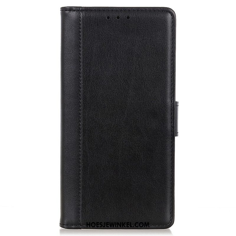 Folio-hoesje voor Samsung Galaxy M23 5G Leren Styling