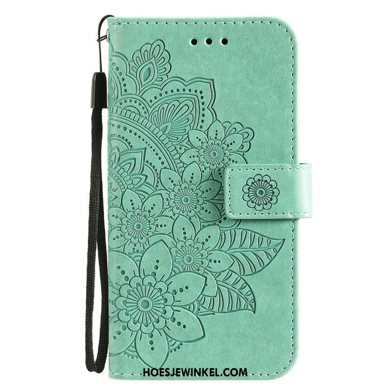 Folio-hoesje voor Samsung Galaxy M32 Bloemmandala