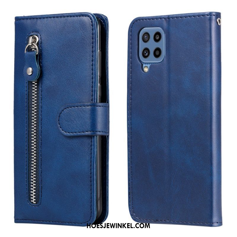 Folio-hoesje voor Samsung Galaxy M32 Portemonnee