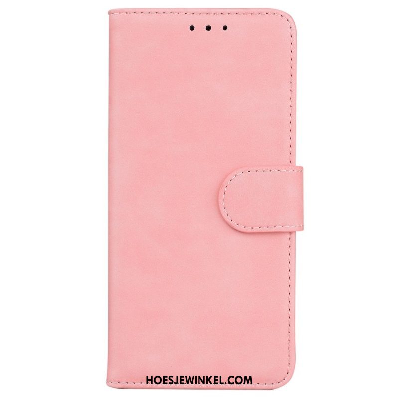 Folio-hoesje voor Samsung Galaxy M33 5G Kunstleer Effen