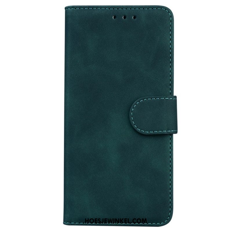 Folio-hoesje voor Samsung Galaxy M33 5G Kunstleer Effen