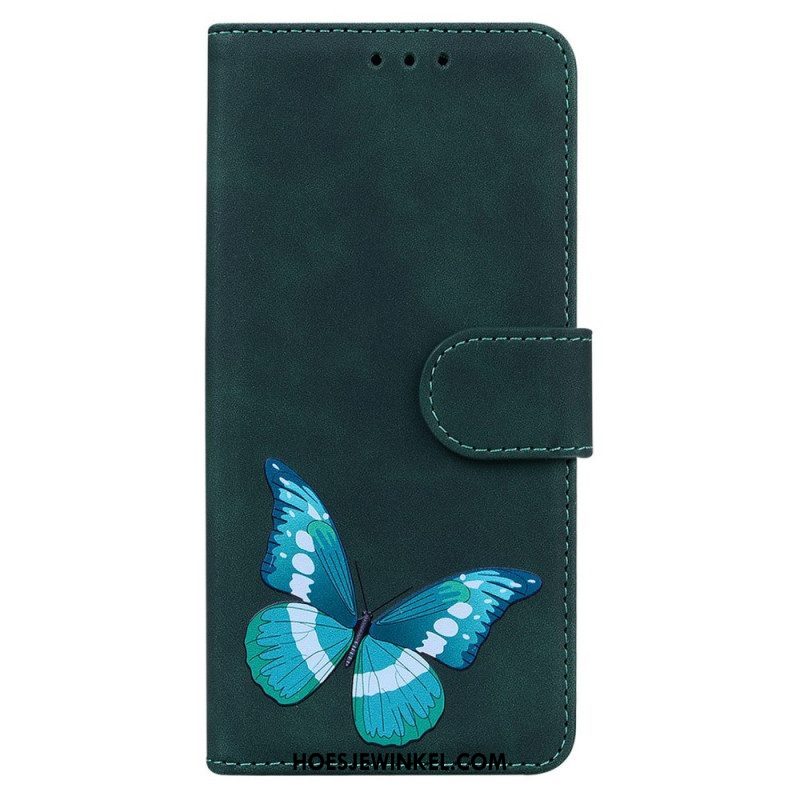 Folio-hoesje voor Samsung Galaxy M33 5G Vlinder