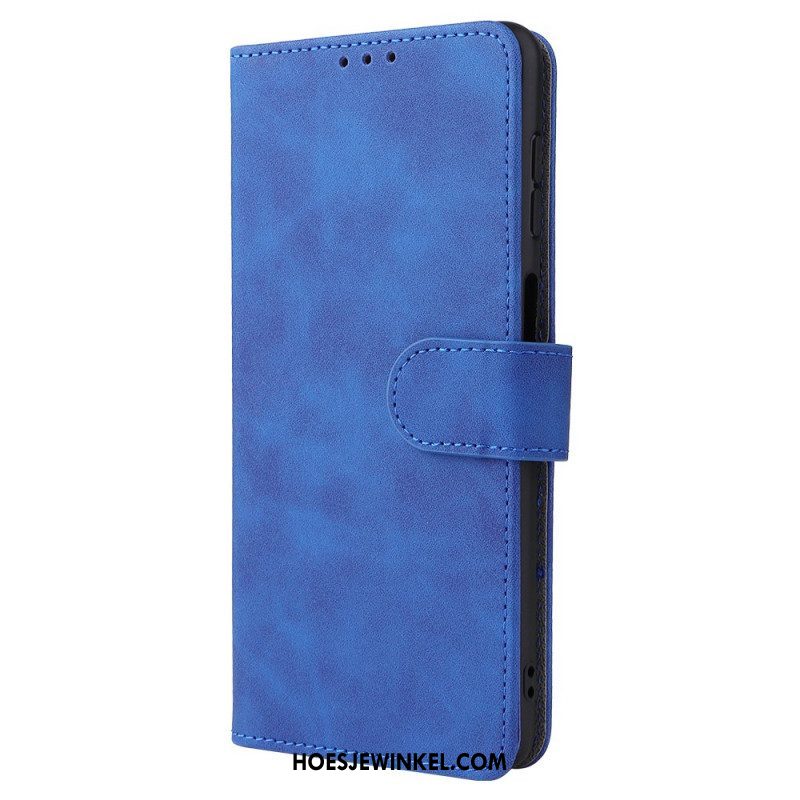 Folio-hoesje voor Samsung Galaxy M52 5G Gescreend Leer