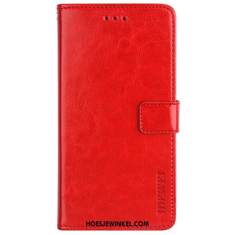 Folio-hoesje voor Samsung Galaxy M52 5G Imitatieleer Idewei