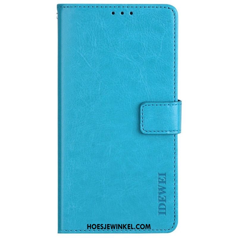 Folio-hoesje voor Samsung Galaxy M52 5G Imitatieleer Idewei