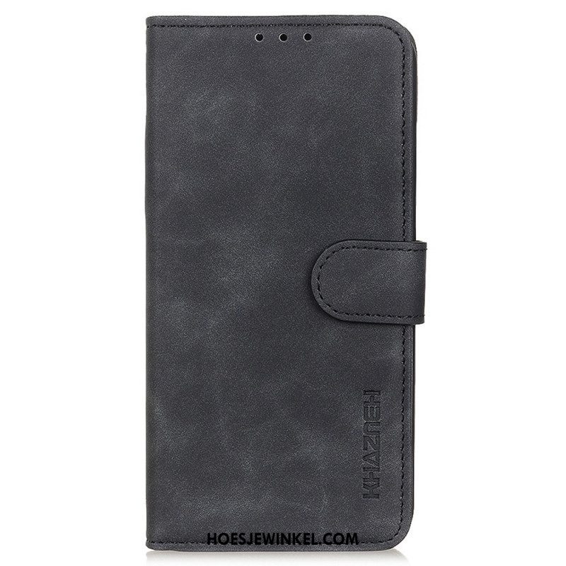 Folio-hoesje voor Samsung Galaxy M53 5G Khazneh Vintage Leereffect