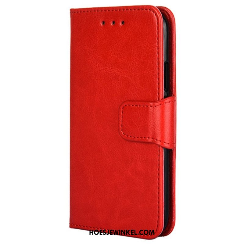 Folio-hoesje voor Samsung Galaxy M53 5G Vintage Leereffect