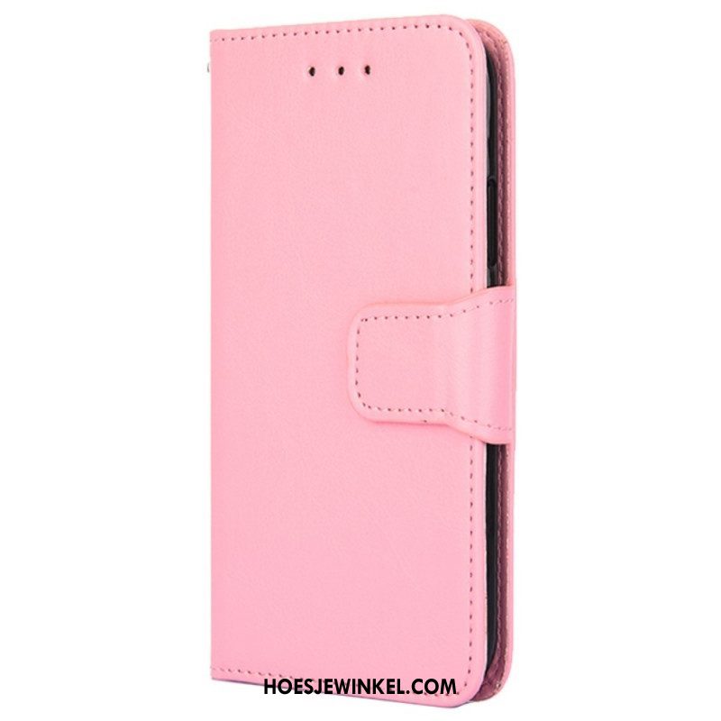 Folio-hoesje voor Samsung Galaxy M53 5G Vintage Leereffect