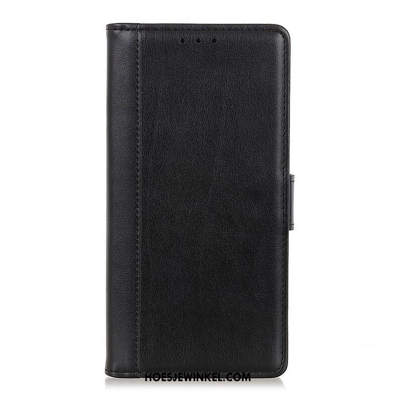 Folio-hoesje voor Samsung Galaxy S21 5G Stijl Leer Elegantie